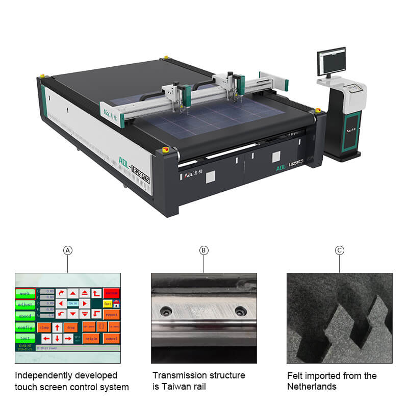 MDF board cutting machine