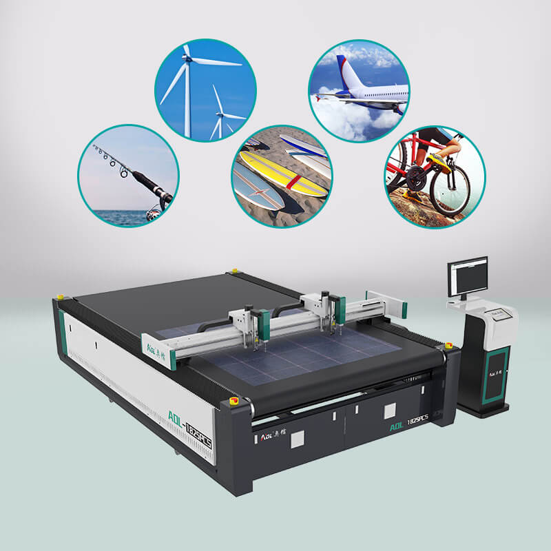 a composite material cutting machine