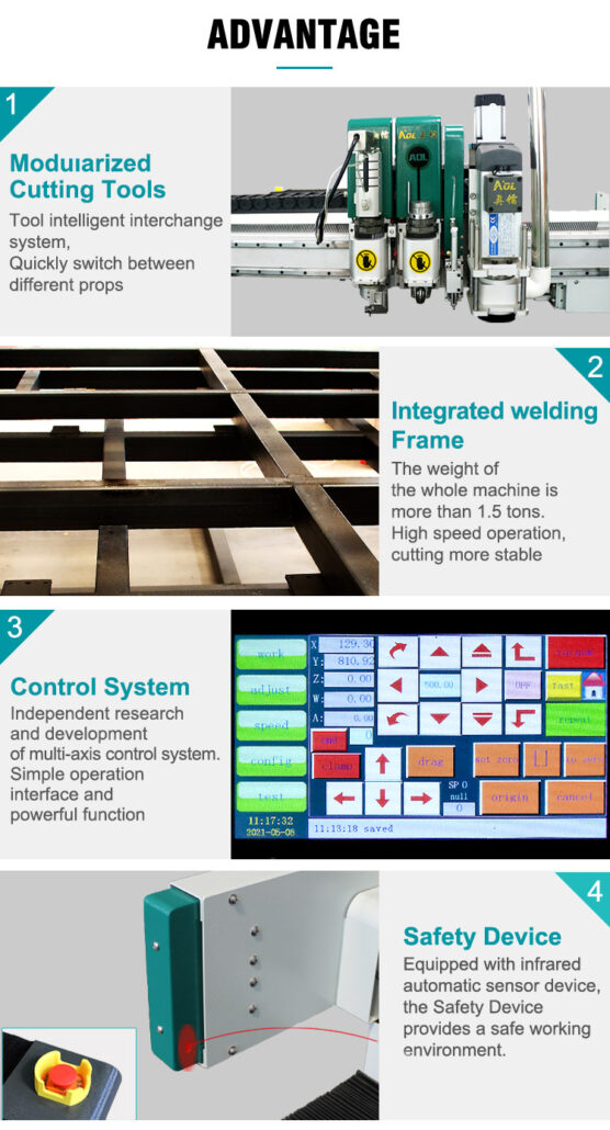 cutting machine advantages