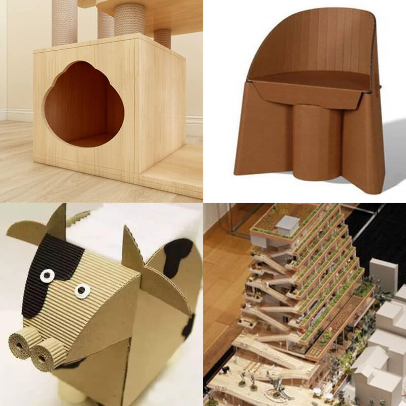 Corrugated cardboard products
