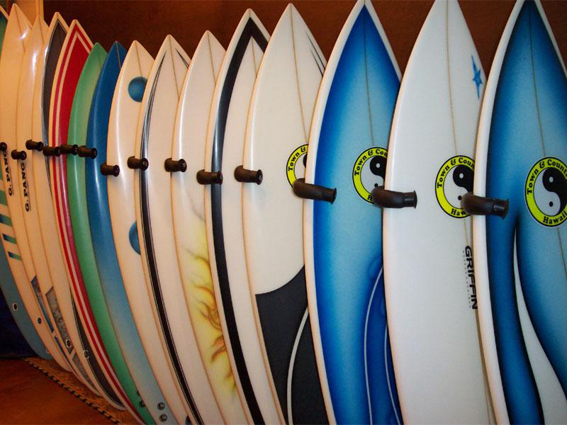 carbon fiber surfboard