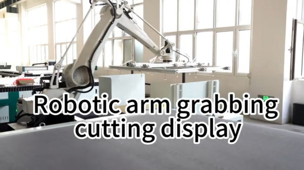 Robotic arm cutting machine