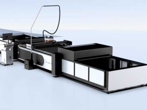 Double cloth cutting machine
