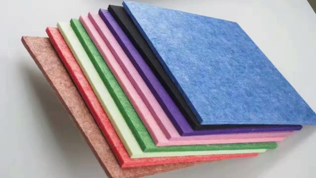 PET felt sound-absorbing board