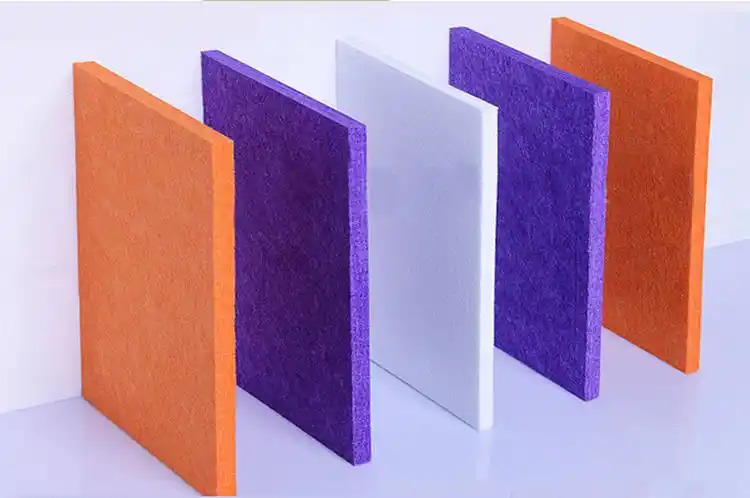 Polyester fiber sound-absorbing board